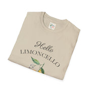 Hello Limoncello Unisex Softstyle T-Shirt - Fun Lemon Liquor Graphic Tee