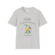 Hello Limoncello Unisex Softstyle T-Shirt - Fun Lemon Liquor Graphic Tee