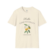 Hello Limoncello Unisex Softstyle T-Shirt - Fun Lemon Liquor Graphic Tee