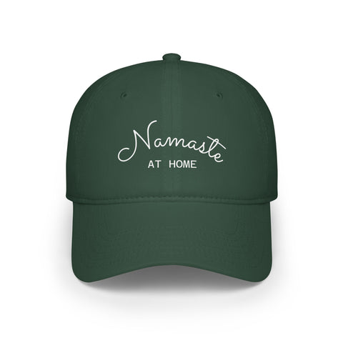 Namaste At Home Cap | Relaxed Low Profile Baseball Cap for Casual Wear, Yoga Enthusiasts, Gift for Friends, Outdoor Activities, [...]