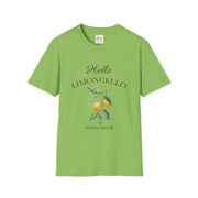 Hello Limoncello Unisex Softstyle T-Shirt - Fun Lemon Liquor Graphic Tee