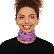 Trendy Skull Print Neck Gaiter - SPF Til Death, Fashion Accessory, Summer Essential, Sun Protection, Festival Wear