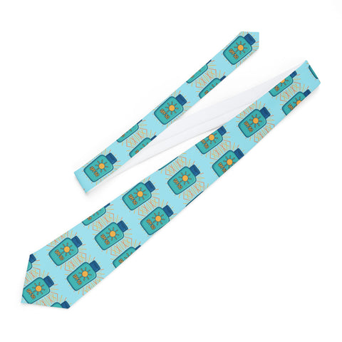 Necktie Dermatology Sunscreen Bottles
