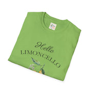 Hello Limoncello Unisex Softstyle T-Shirt - Fun Lemon Liquor Graphic Tee