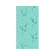 Stylish Lightweight Neck Gaiter, Unique Face Art Face Mask, Sun Protection Scarf, Breathable Neck Warmer, Gift for Art Lovers