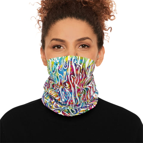 Neck Gaiter - Vibrant UPF 50+ Skin Histopathology Print