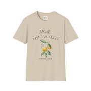 Hello Limoncello Unisex Softstyle T-Shirt - Fun Lemon Liquor Graphic Tee