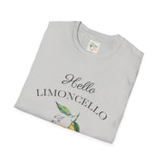 Hello Limoncello Unisex Softstyle T-Shirt - Fun Lemon Liquor Graphic Tee