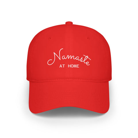 Namaste At Home Cap | Relaxed Low Profile Baseball Cap for Casual Wear, Yoga Enthusiasts, Gift for Friends, Outdoor Activities, [...]