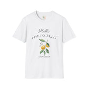 Hello Limoncello Unisex Softstyle T-Shirt - Fun Lemon Liquor Graphic Tee
