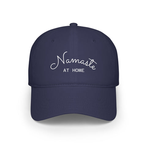 Namaste At Home Cap | Relaxed Low Profile Baseball Cap for Casual Wear, Yoga Enthusiasts, Gift for Friends, Outdoor Activities, [...]